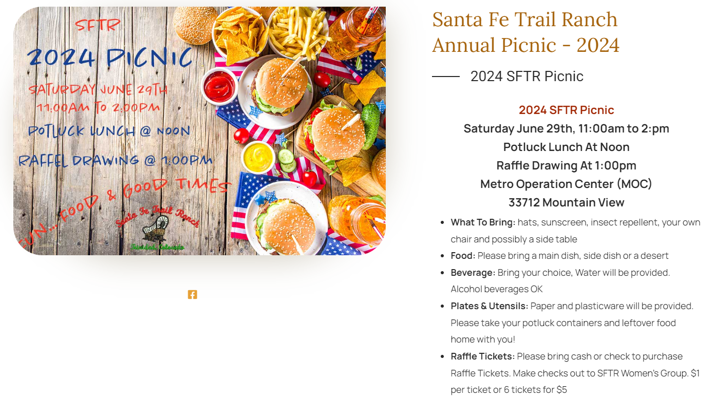SFTR Picnic